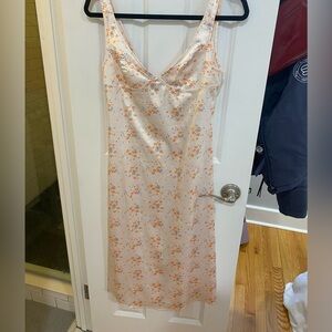 Urban outfitters midi silk dress